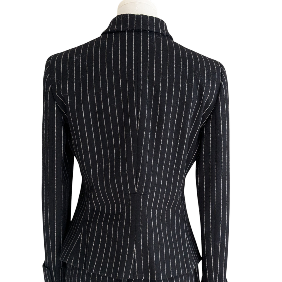 Armani Collezzioni Pin Stripe Suit Size 2