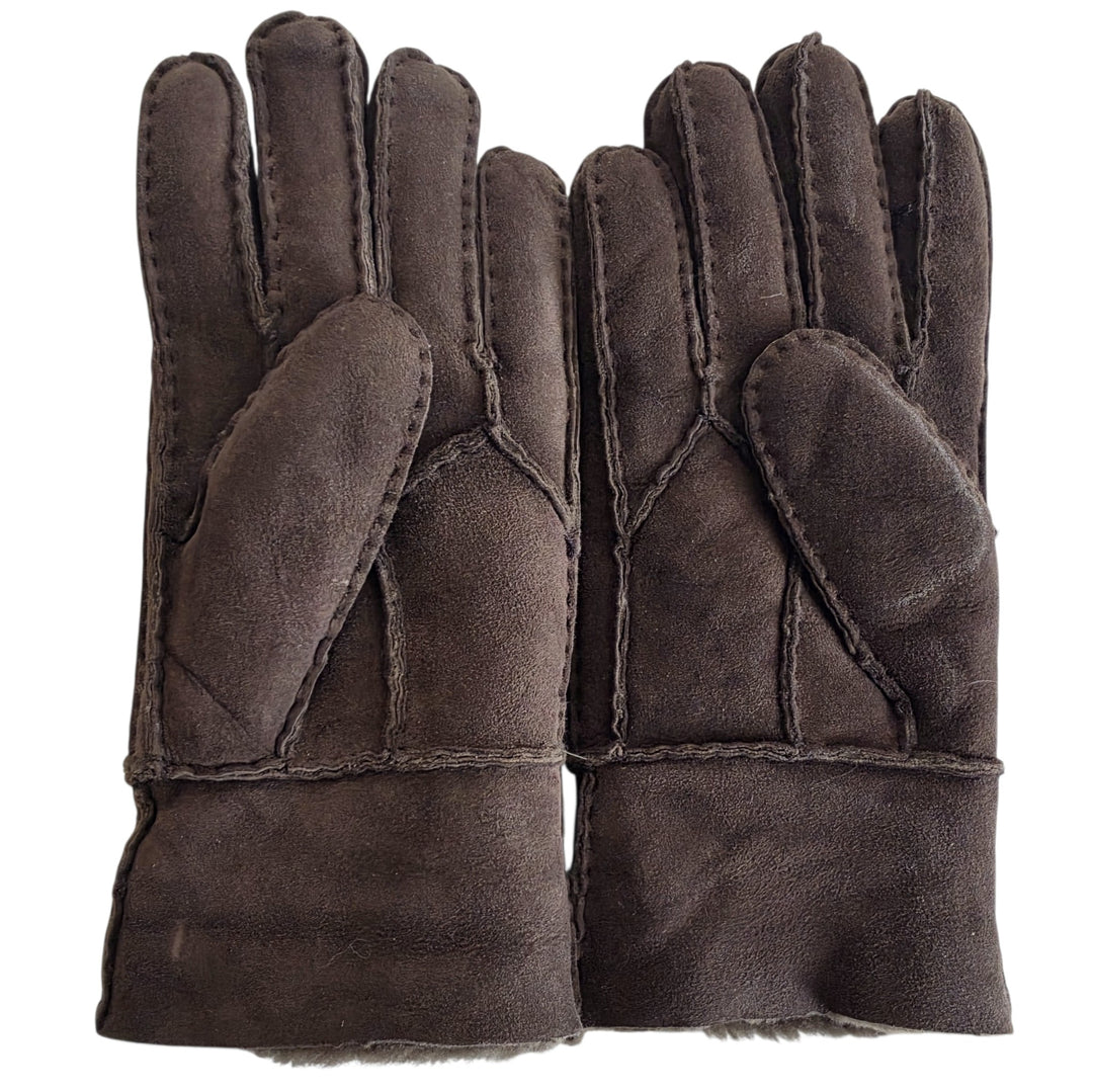 Surell Shearling Gloves Size Large