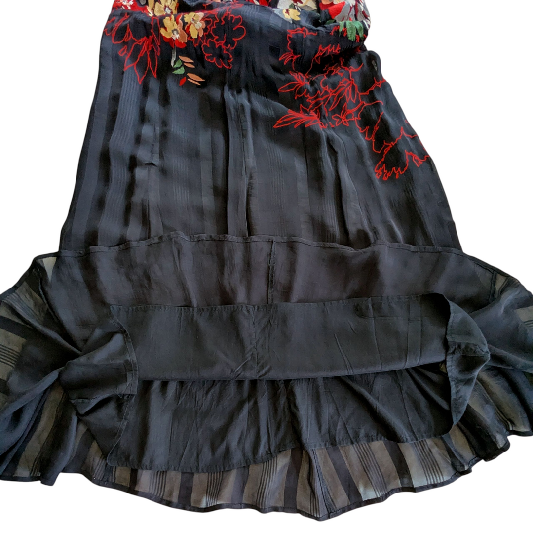 By Anthropologie Tangine Maxi Dress Size 14