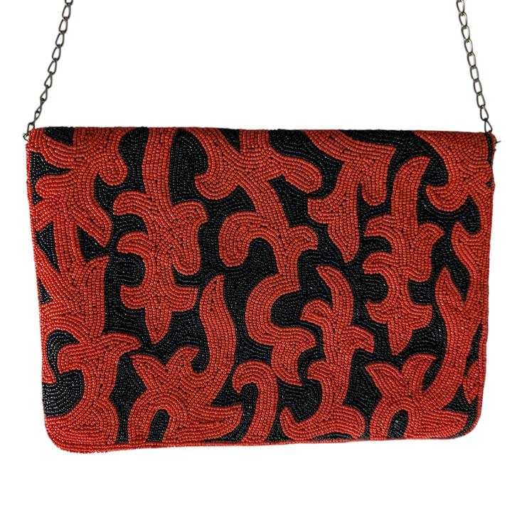 Akira Black Label Brighid Beaded Clutch