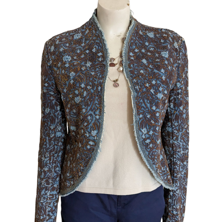 Anne Klein Denim Jacket Size 6