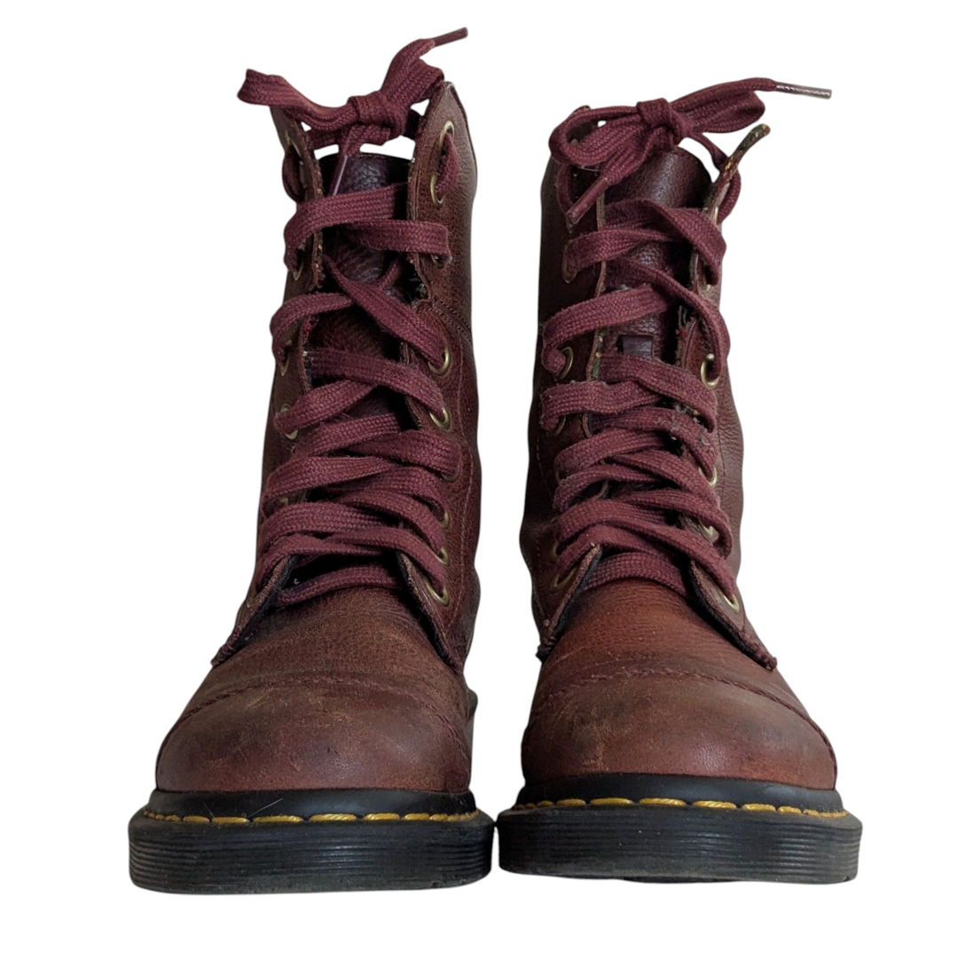 Dr Martens Aimilita Combat Boots Size 8