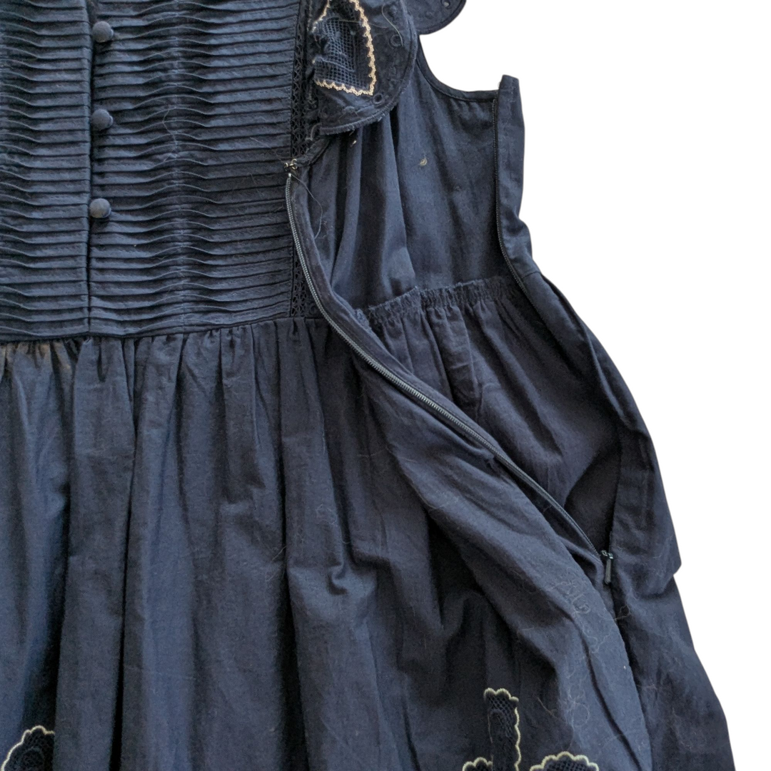 Sea New York Jeanetta Eyelet Dress Size Large