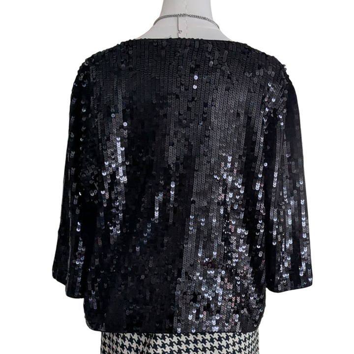 Adrianna Papell Sequin Blazer Size XL
