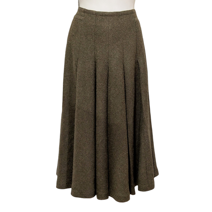 MaxMara Alpaca and Wool Full Skirt Size 2