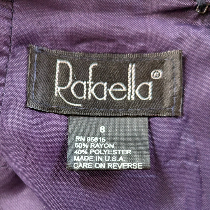 Rafaella Vintage Burn Out Velvet Maxi Skirt Size 8