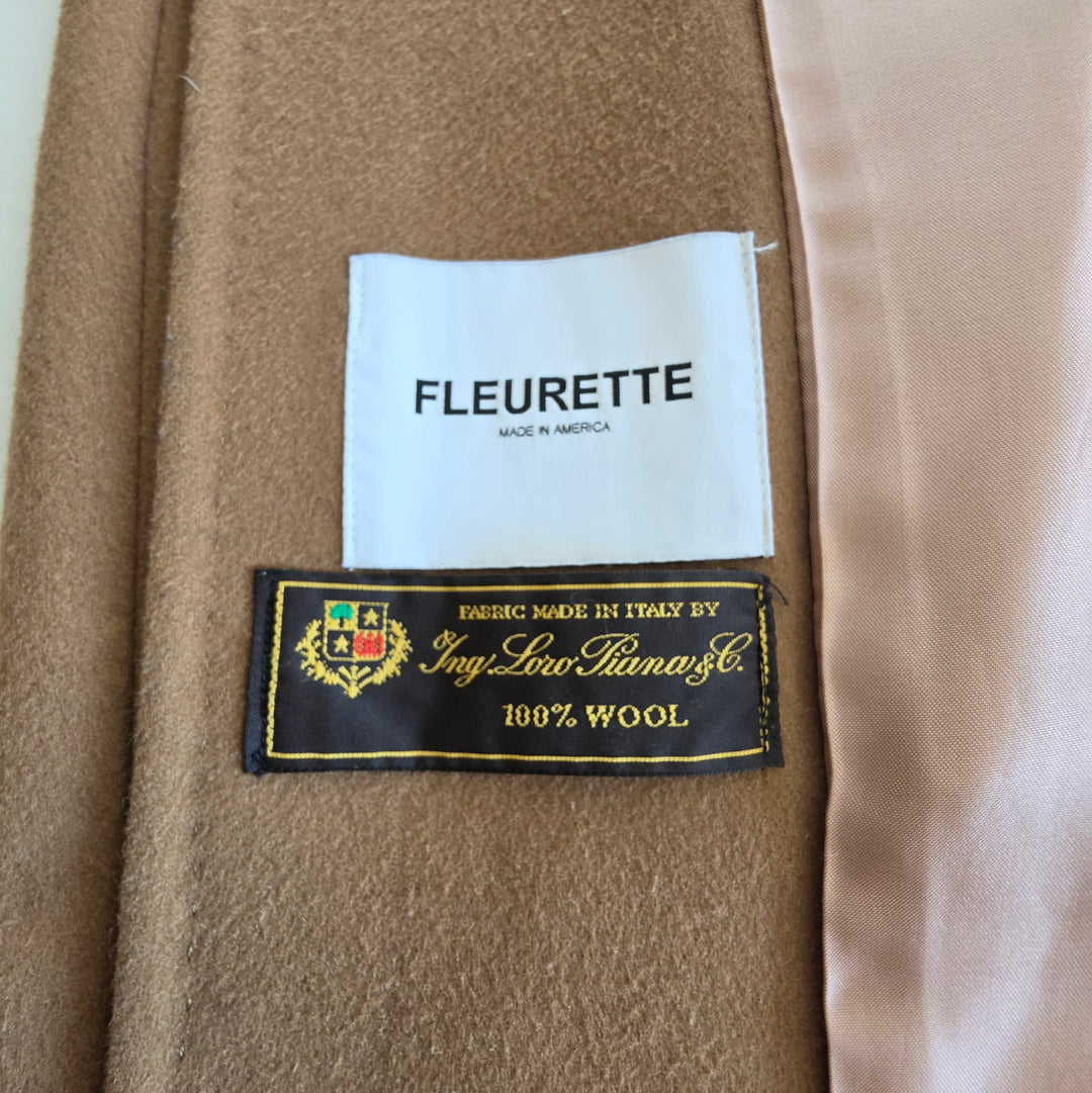 Fleurette Wool Coat Size 14