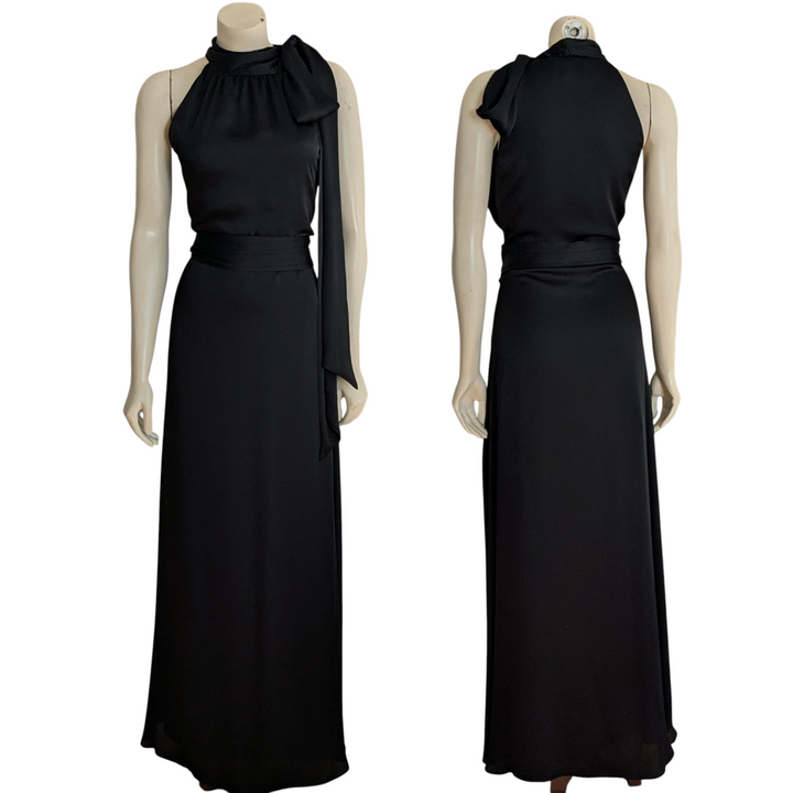 Sachin & Babi Kayla Halter Maxi Dress Size 12