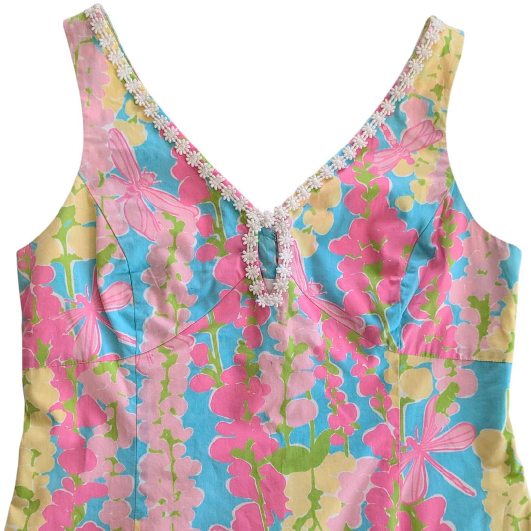 Lilly Pulitzer Vintage Sheath Dress Size 8P