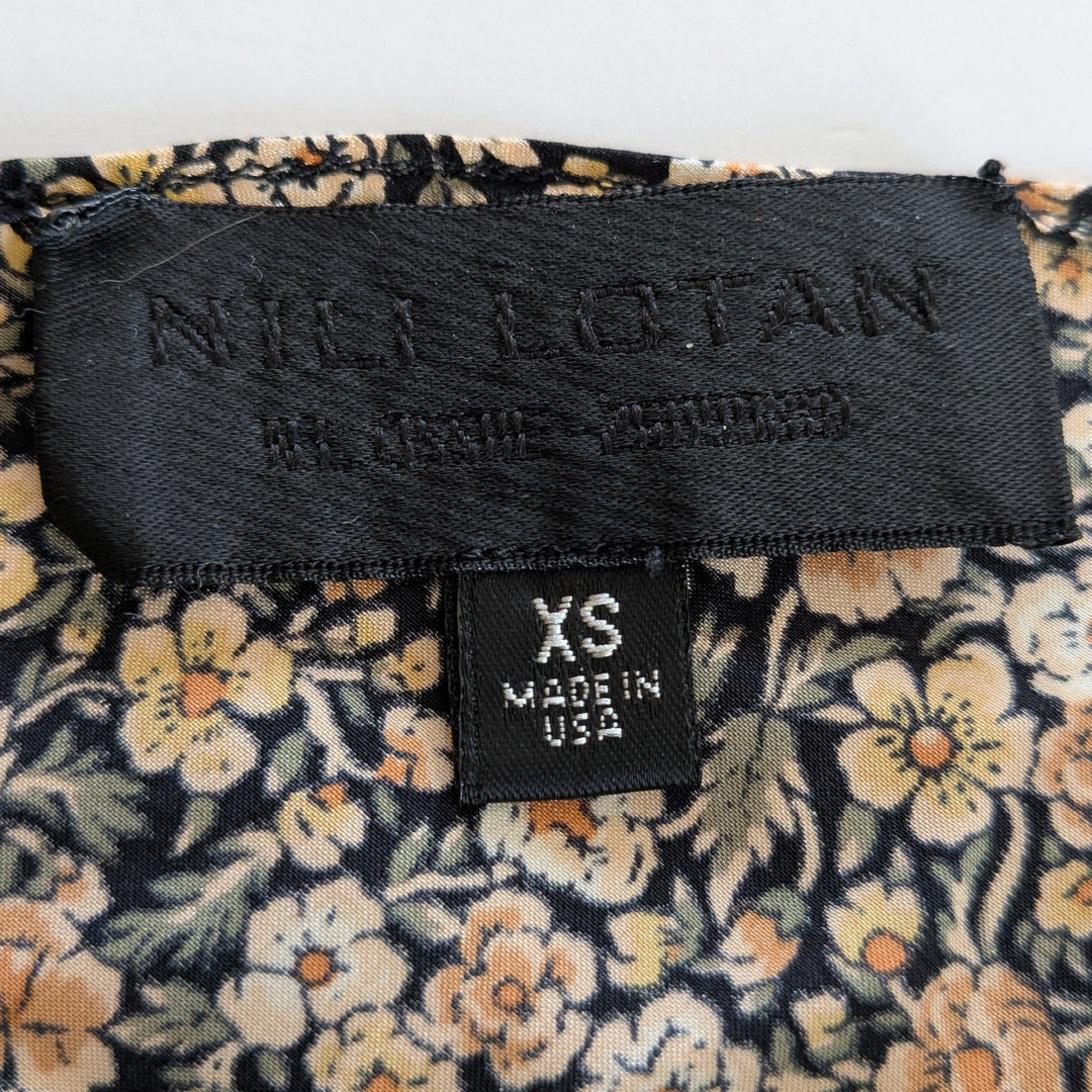 Nili Lotan Silk Slip Midi Dress Size XS