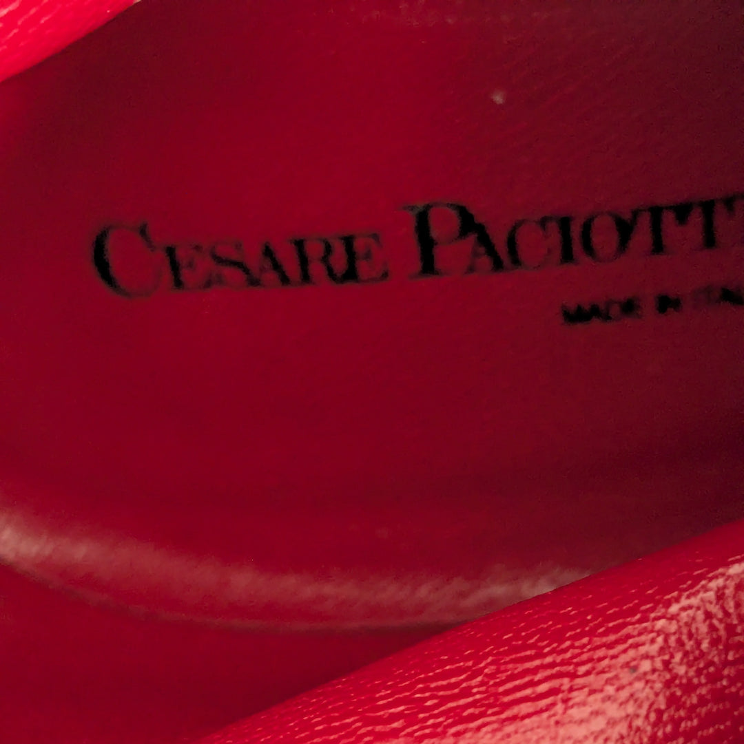 Cesare Paciotti Tall Leather Boots Size 36