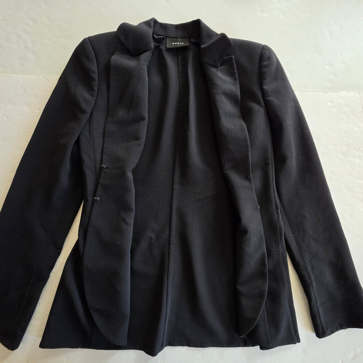 Akris Black Wool Blazer Size 6