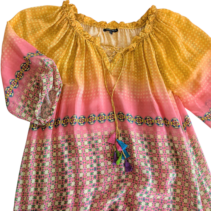 Anthropologie Tanvi Kedia Boho Dress Size Large
