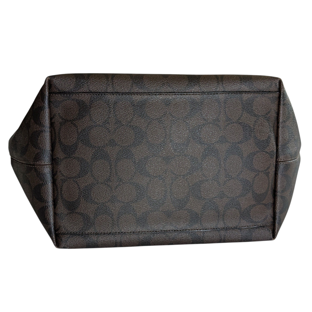 Coach Signature Logo City Tote