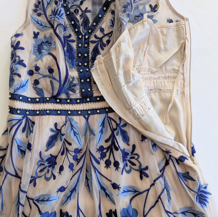 Anthropologie Moulinette Soeurs Willow Park Beaded Dress Size 6