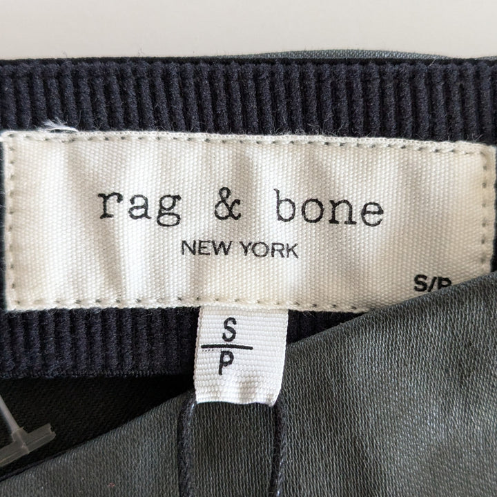 Rag & Bone Nina Coated Cotton Pull On Pants Size 8 NWT