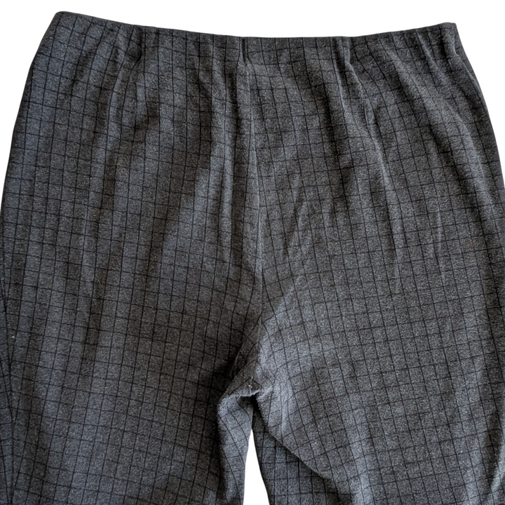 J. Jill Plaid Pull On Pants Size Large