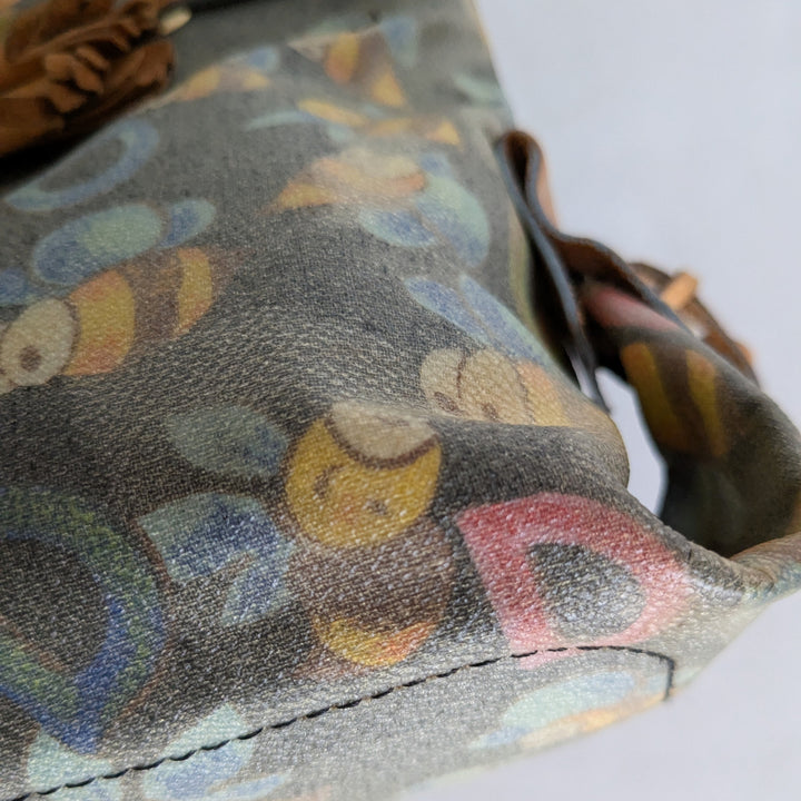 Dooney & Bourke Bumble Bee Print Satchel