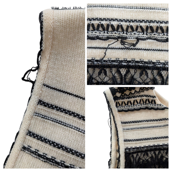 Nanette Lepore Embroidered Sweater Dress Size XS