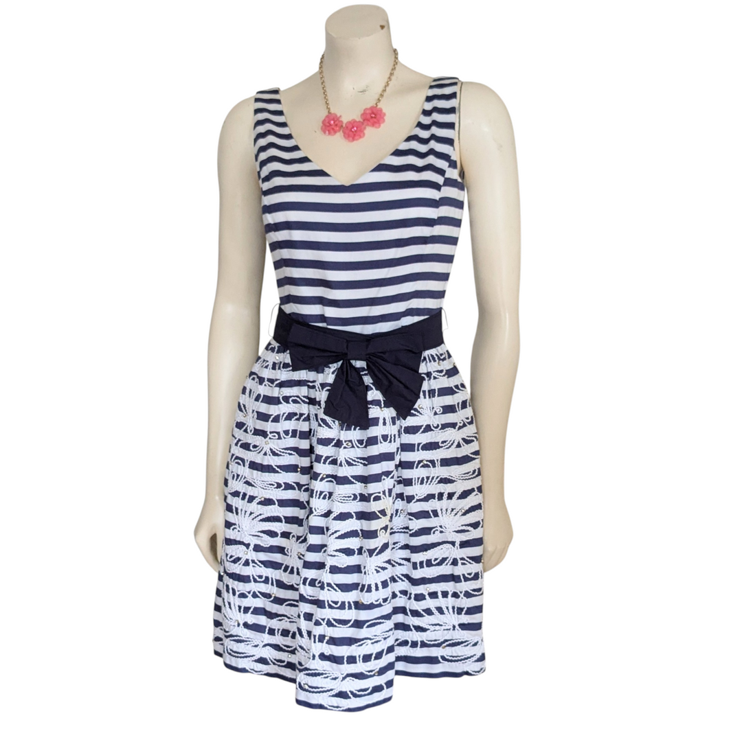 Lilly Pulitzer Rosewell Striped Dress Size 4