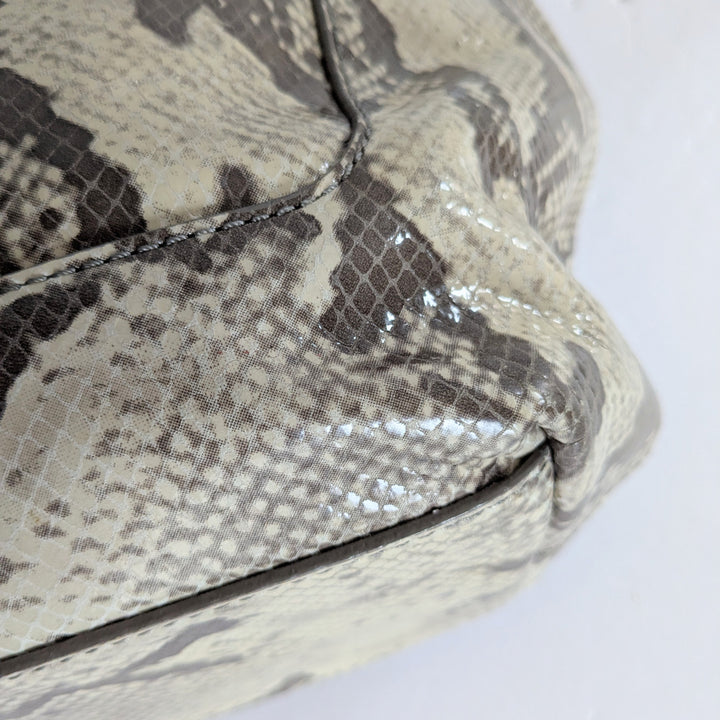 Kate Spade Snake Print Leather Hobo bag