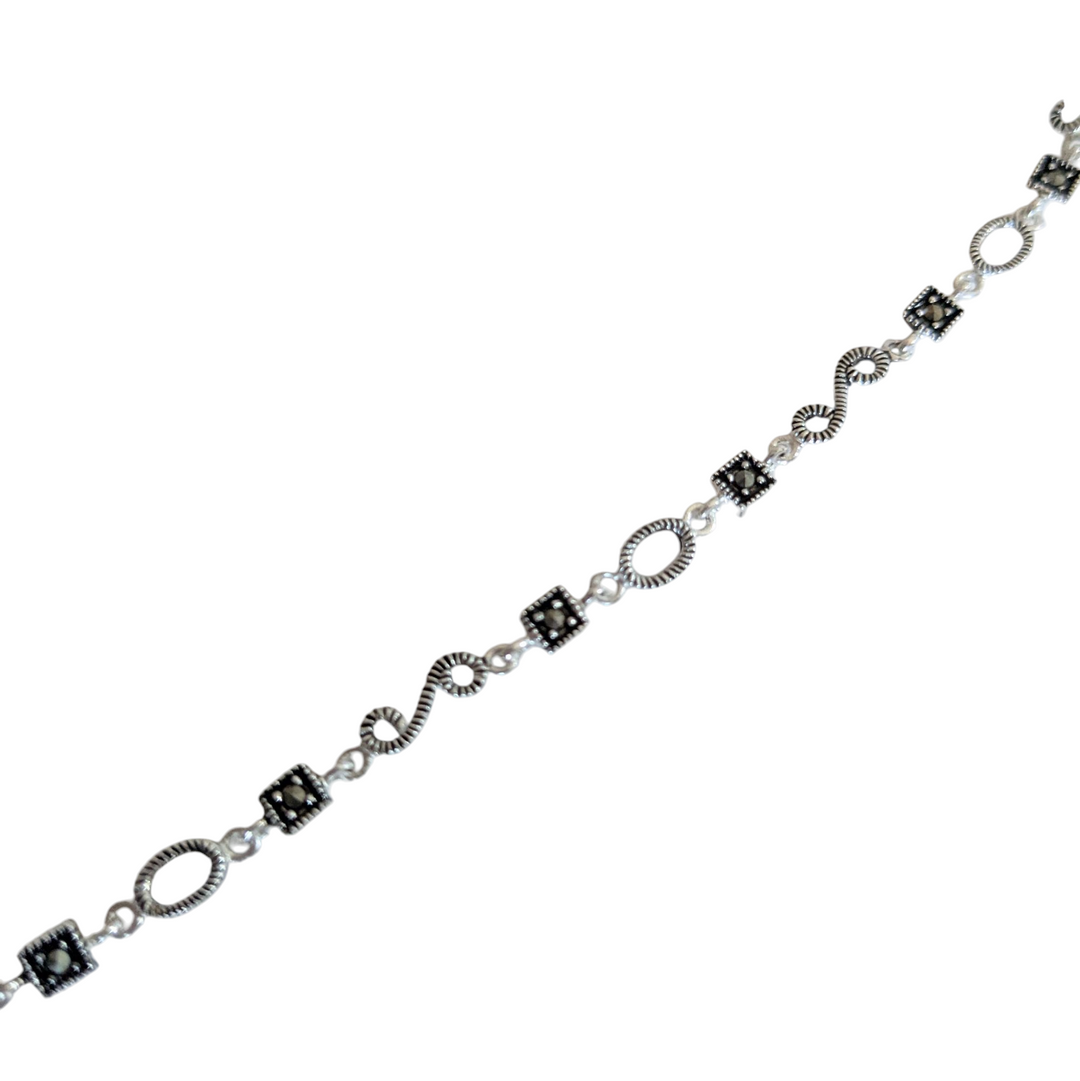 Sterling Silver and Black Onyx Pendant Necklace NWT