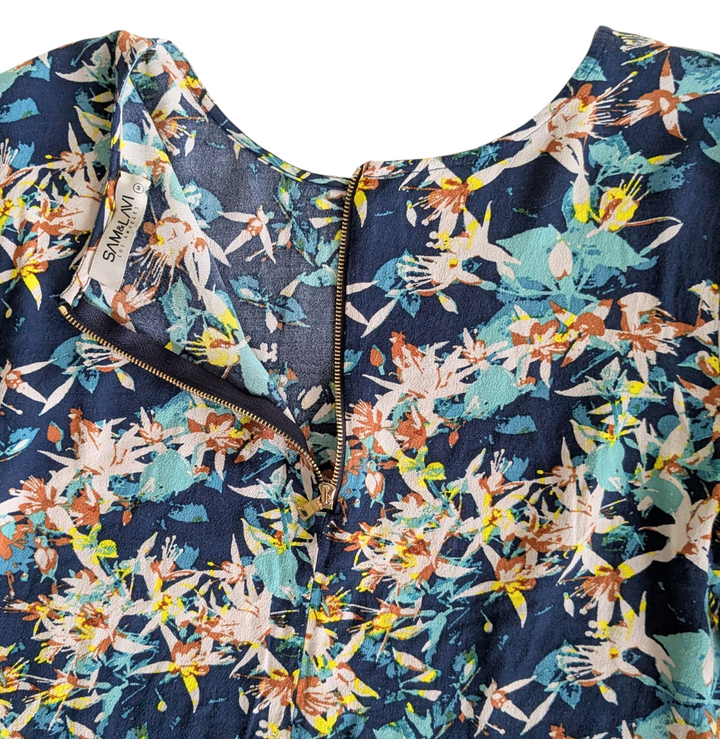 Sam & Lavi Floral Print Blouse Size Medium