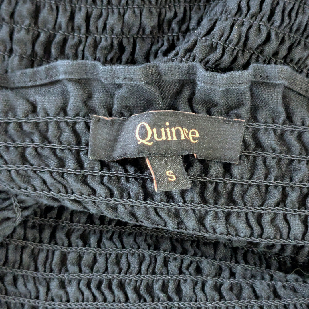 Quince Linen Midi Dress Size Small