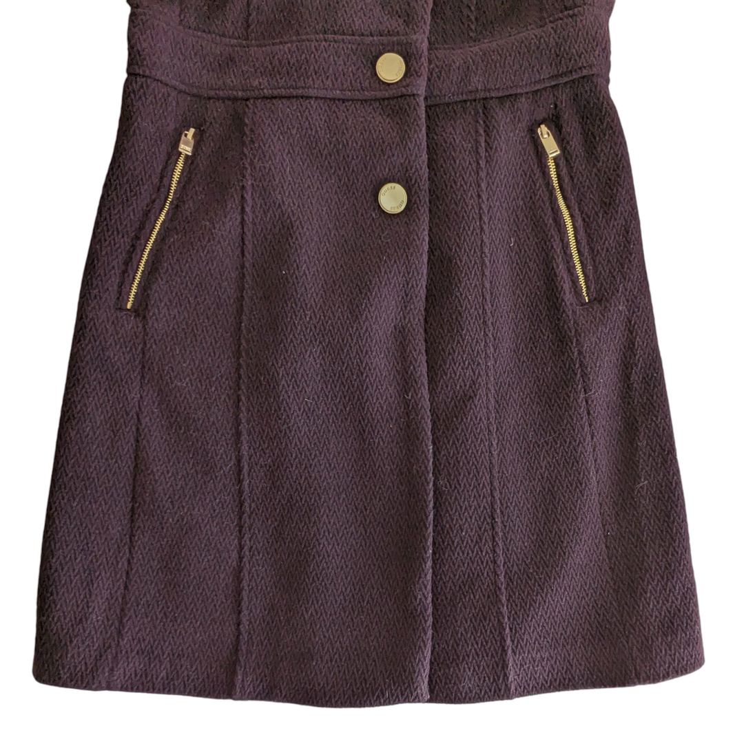 Guess Wool Blend Coat Size Medium