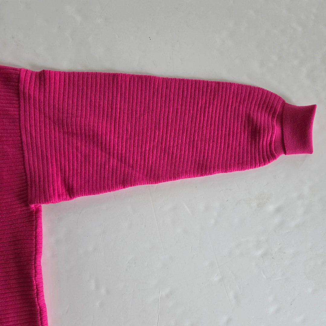 Good American Pink Sweater Size Medium