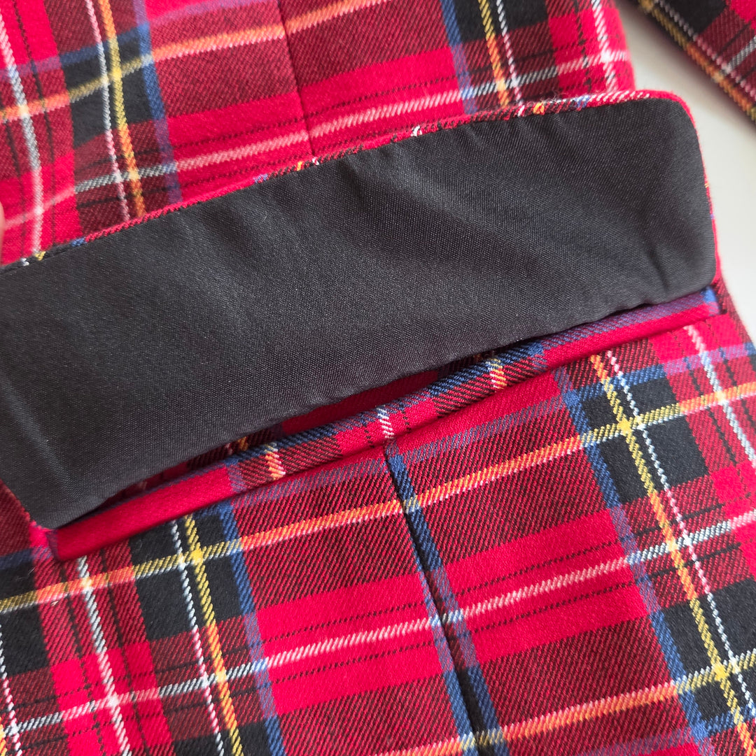 J. Crew Factory Plaid Blazer Size 6
