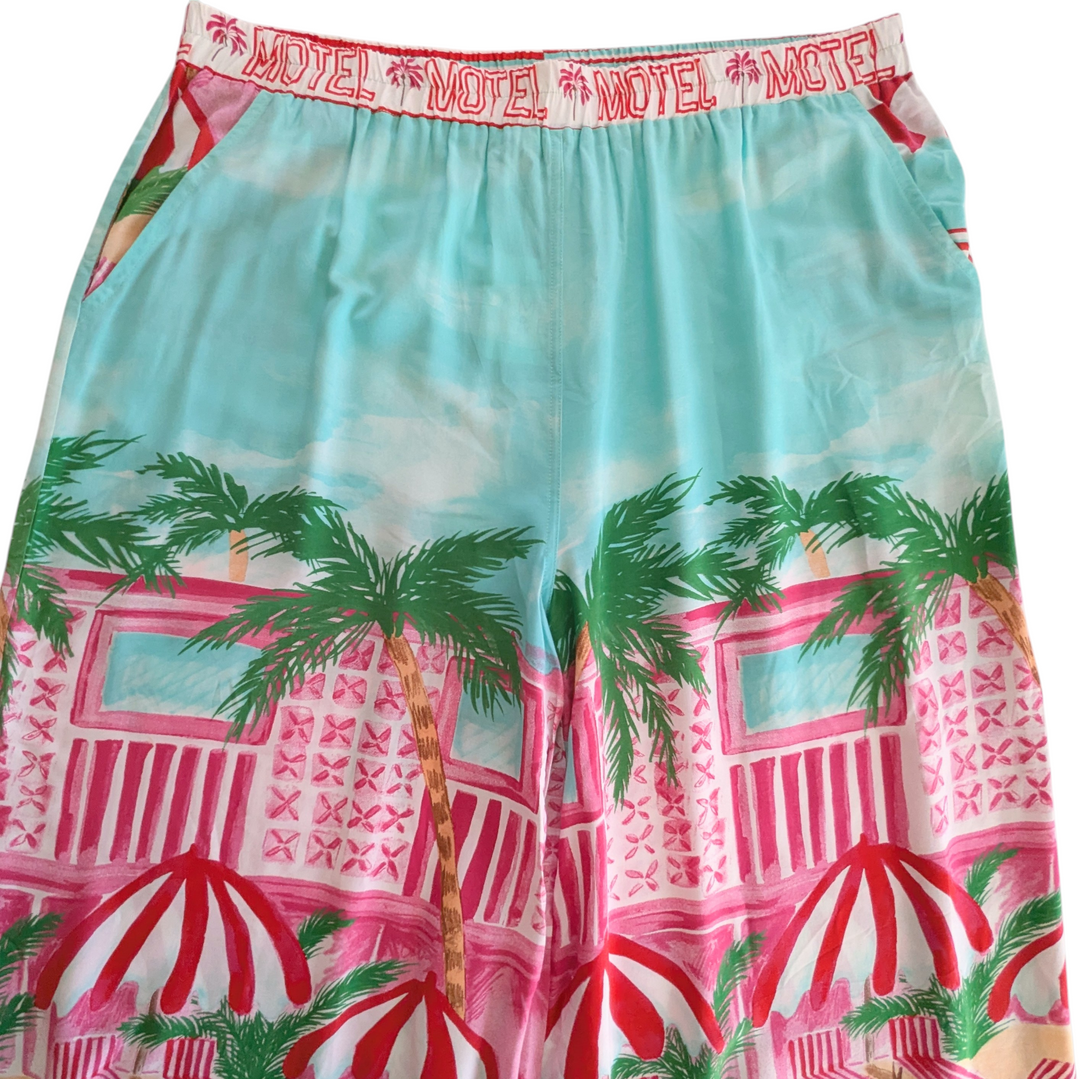 Me & B Motel Print 2 Piece Set Size 42 NWT