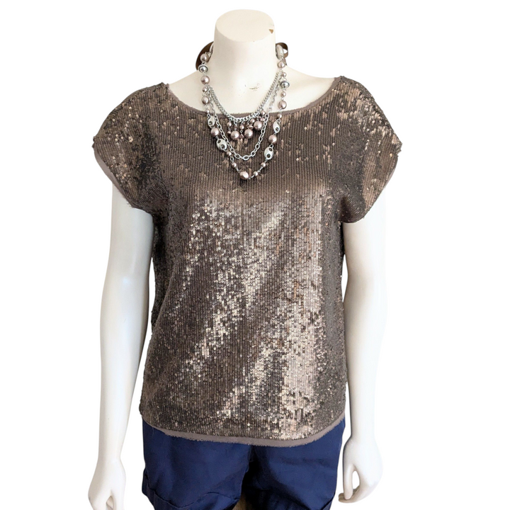 Joie Marania Sequin Top Size XS