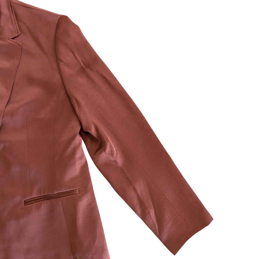 Banana Republic Long Lean Satin Blazer Size 12P