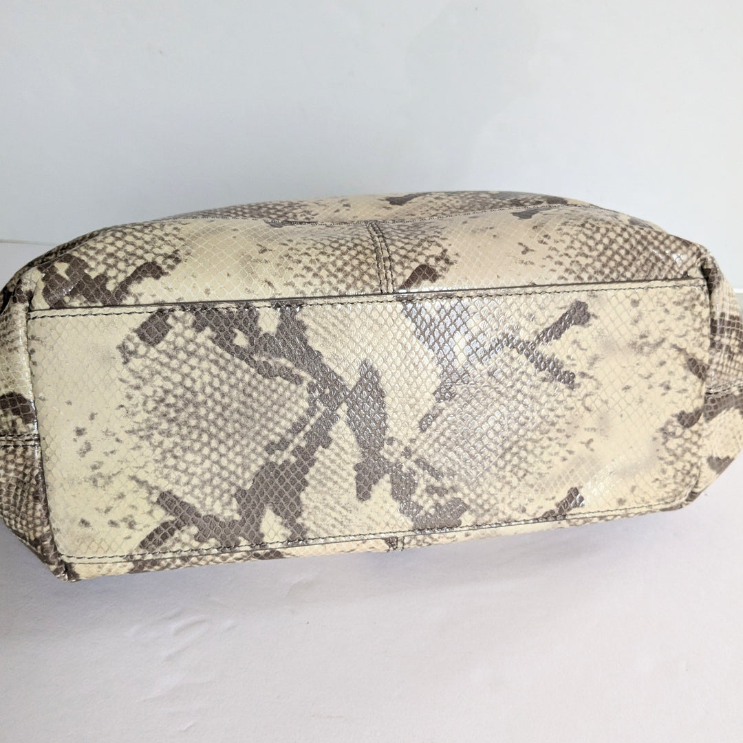 Kate Spade Snake Print Leather Hobo bag