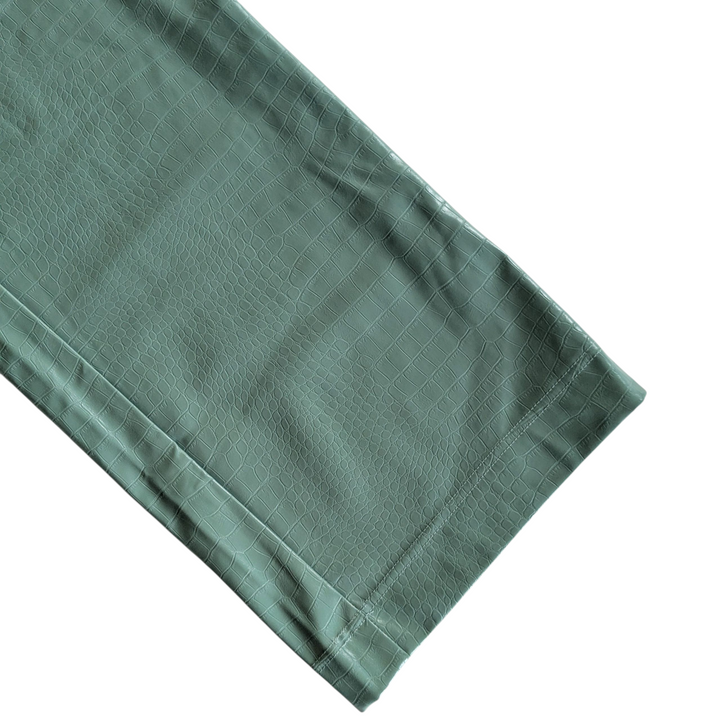 The Noli Shop Faux Croco Pants Size 4