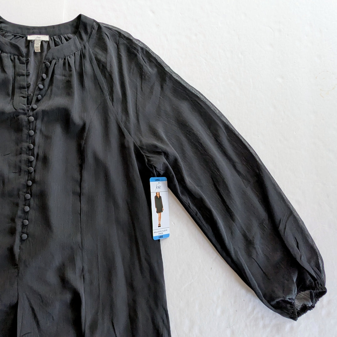 Joie Balloon Sleeve Dress Size Large