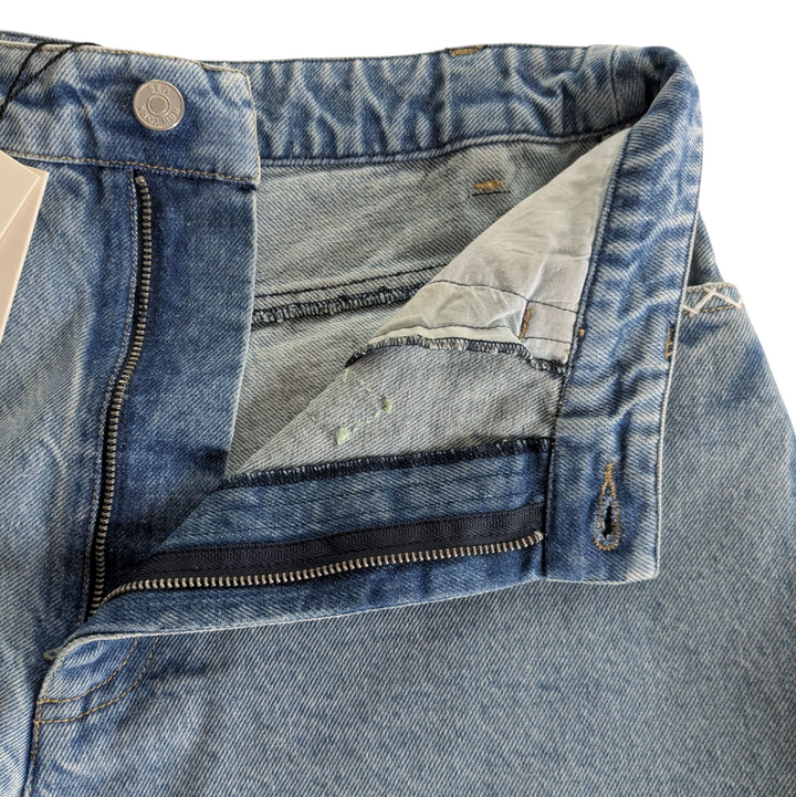 Sea New York Marion Mended Denim Shorts Size 6