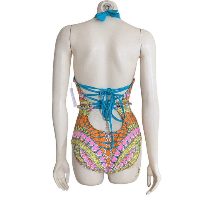 Trina Turk 1 Piece Swimsuit Size 14 NWT