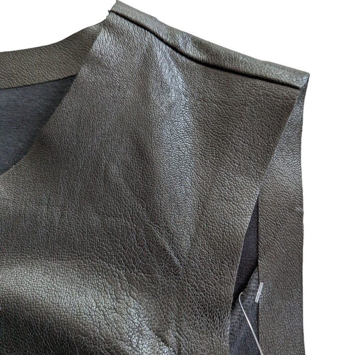 Commando Faux Leather Top Size Small
