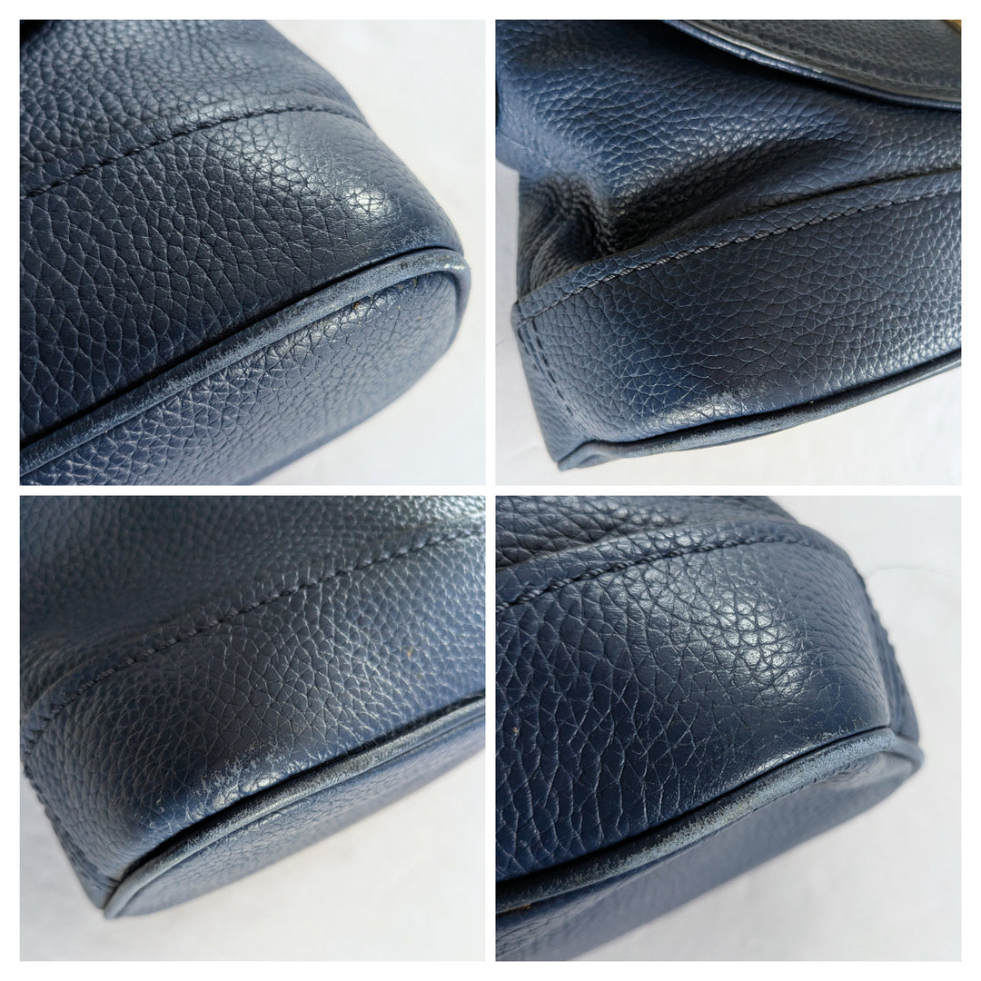 Marc Jacobs Navy Leather Crossbody