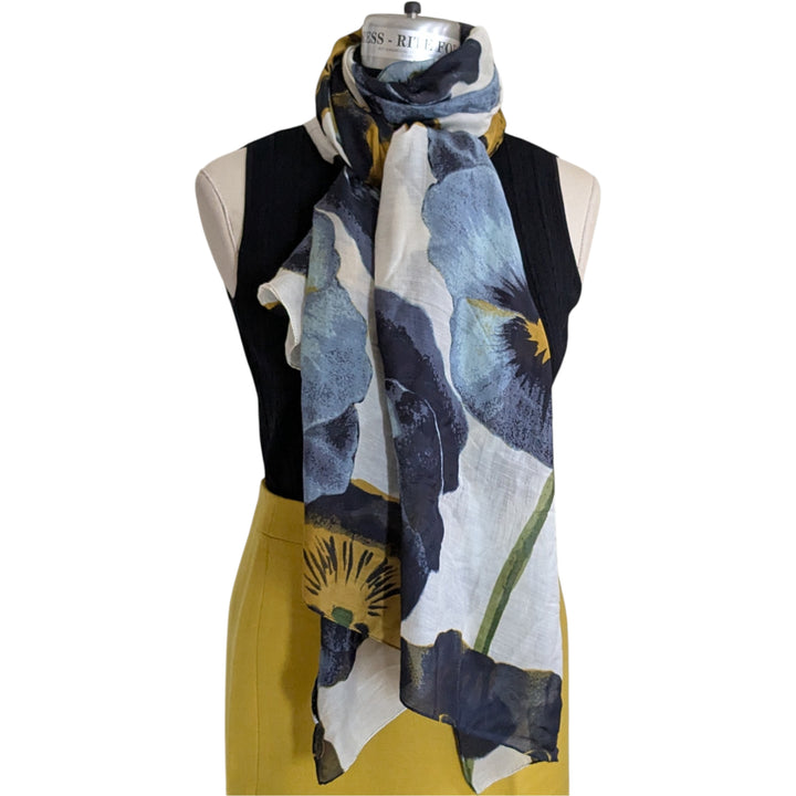 One Hundred Stars Oversized Floral Scarf