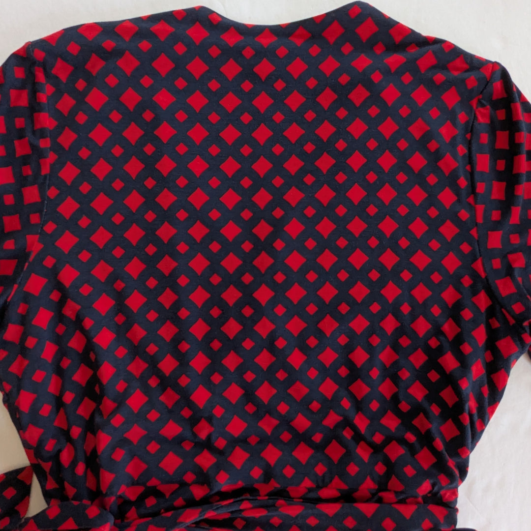 Hobbs Delilah Long Sleeve Wrap Dress Size 14