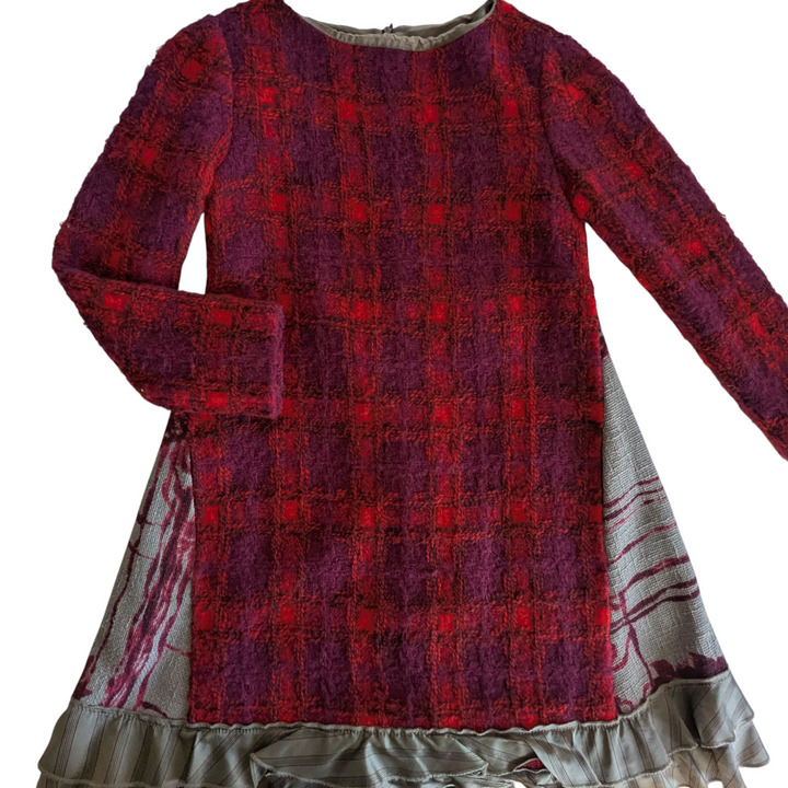 Philosophy de Alberta Ferretti Mohair and Wool Blend Dress Size XS