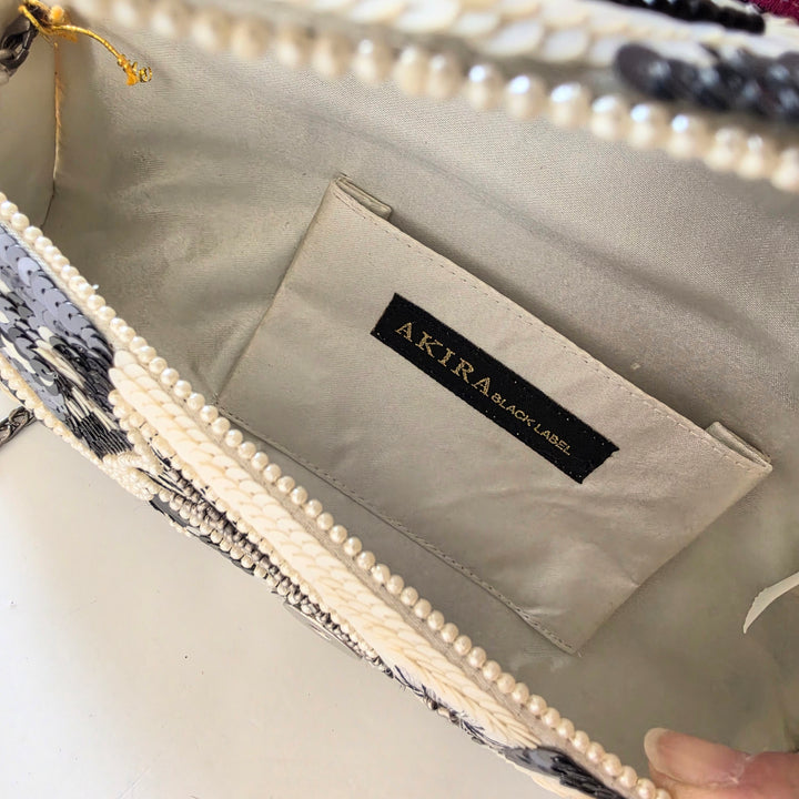 Akira Chicago Beaded Clutch NWT