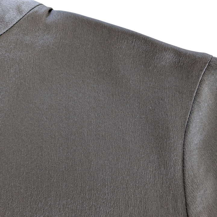 Vince Grey Silk Blouse Size XS