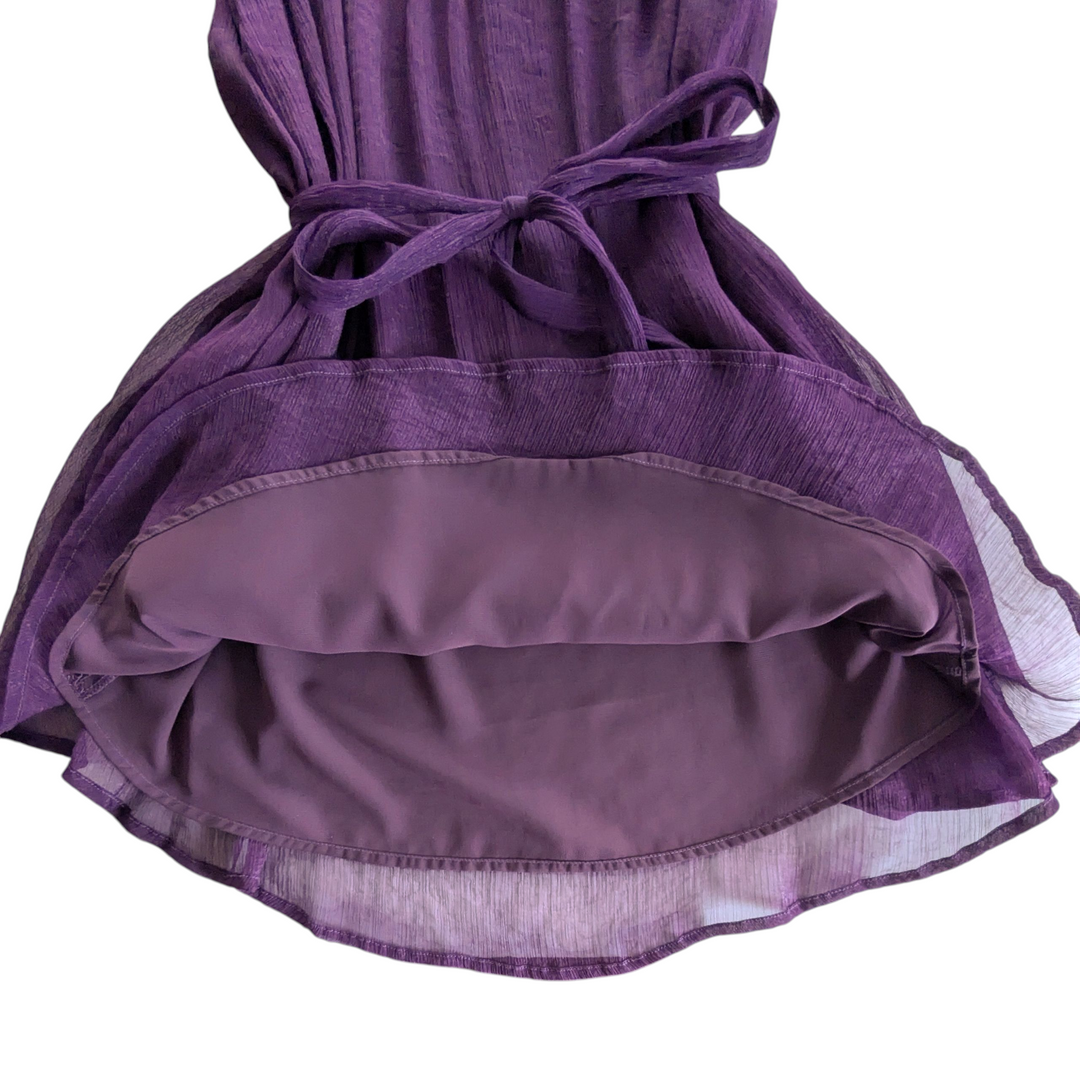 Peppe Peluso Purple Cocktail Dress Size Medium