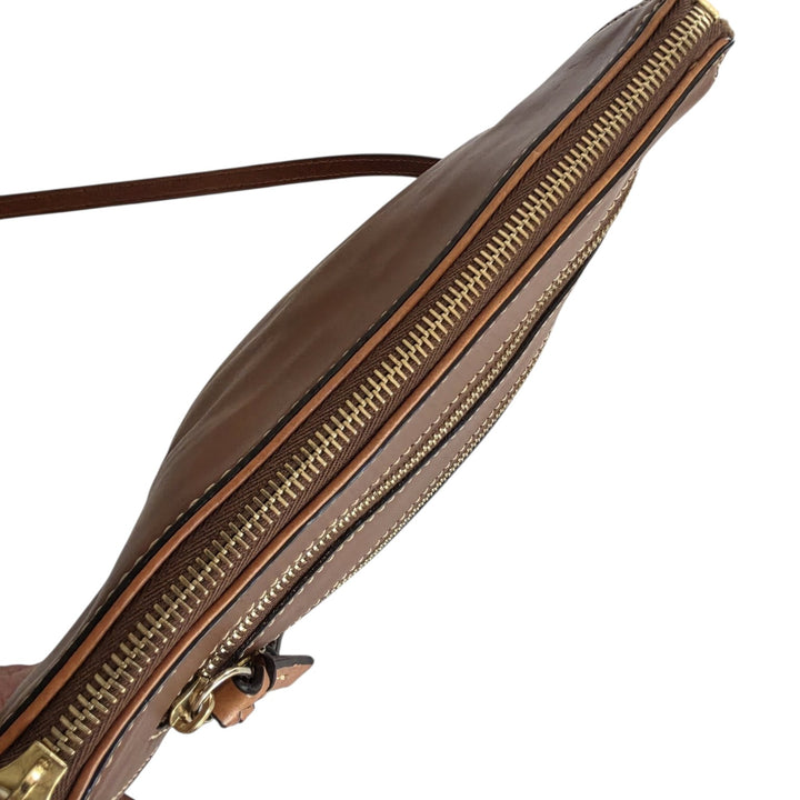 Dooney & Bourke Brown Leather Crossbody