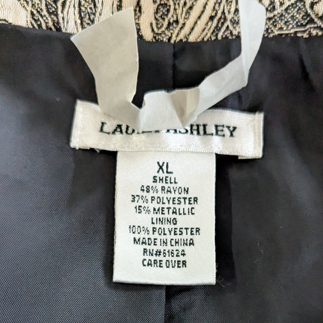 Laura Ashley Brocade Blazer Size XL