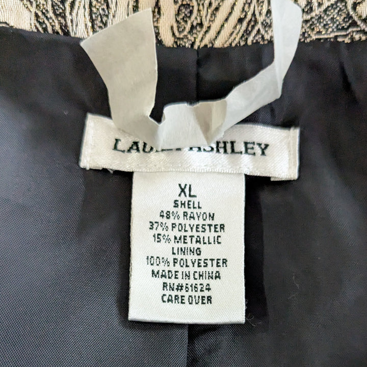 Laura Ashley Brocade Blazer Size XL